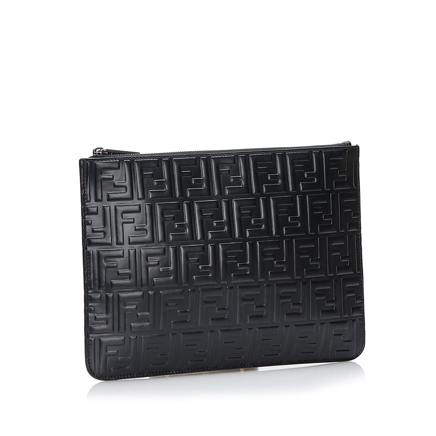 Fendi Zucca Embossed Zip Pouch (ocVOj7)
