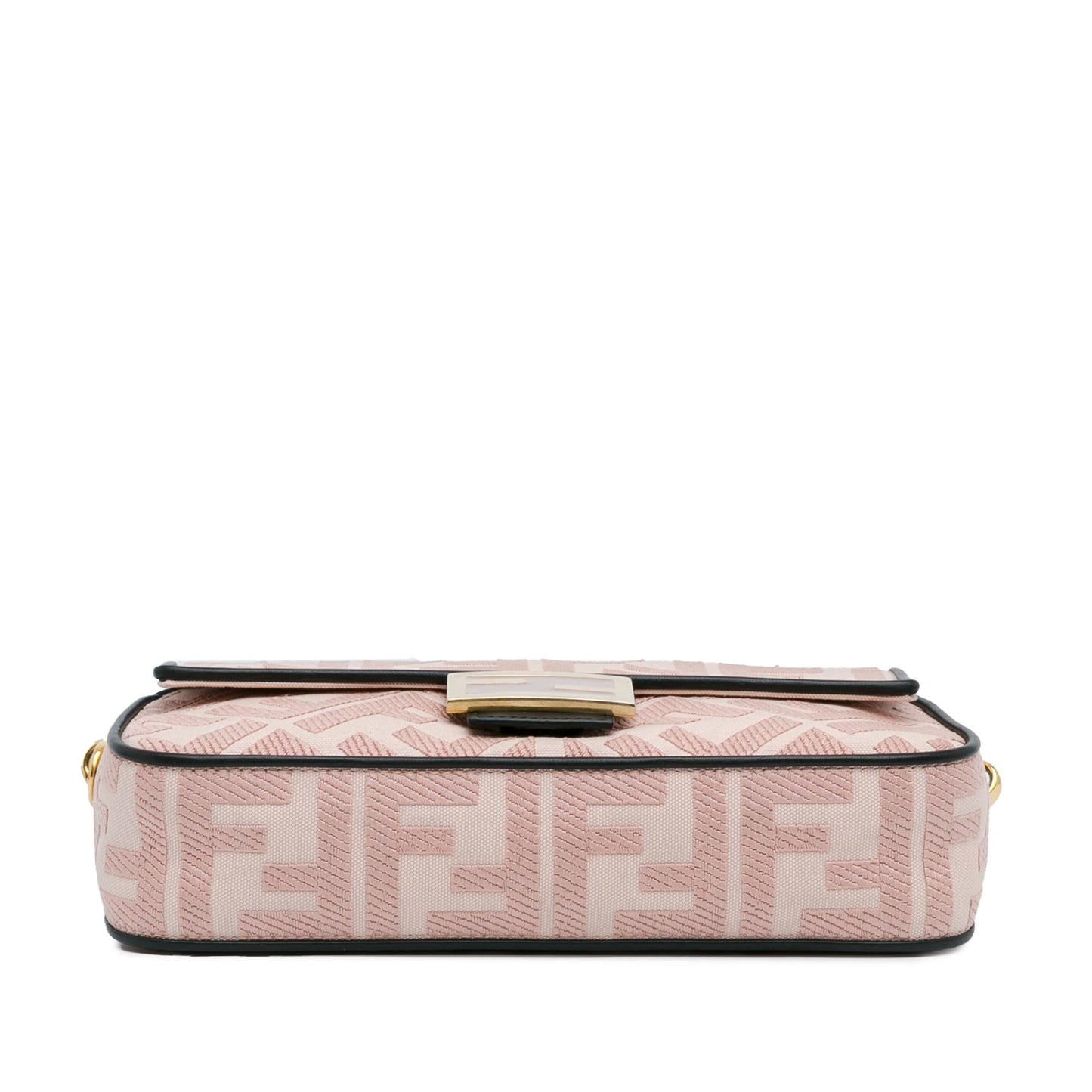 Fendi Zucca Embroidered Baguette Satchel (3Y1aJA)