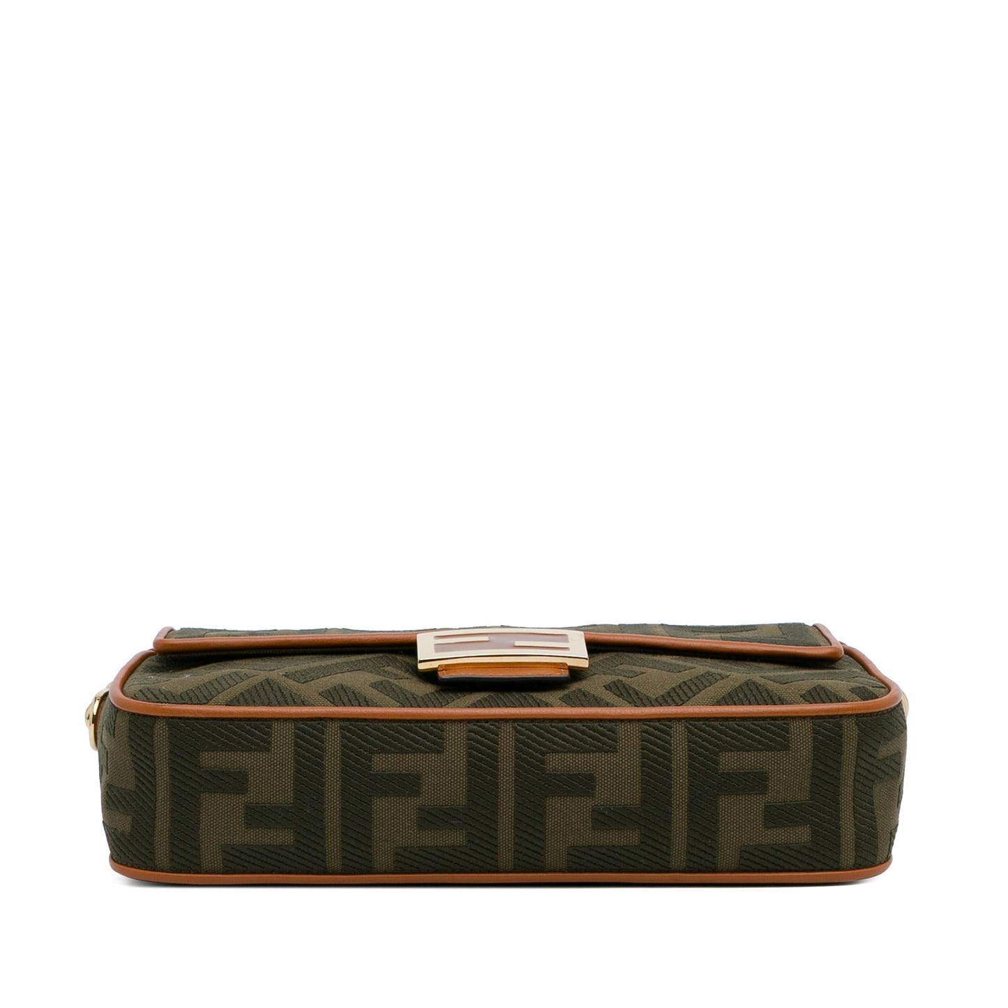 Fendi Zucca Embroidered Baguette Satchel (DLYg5k)