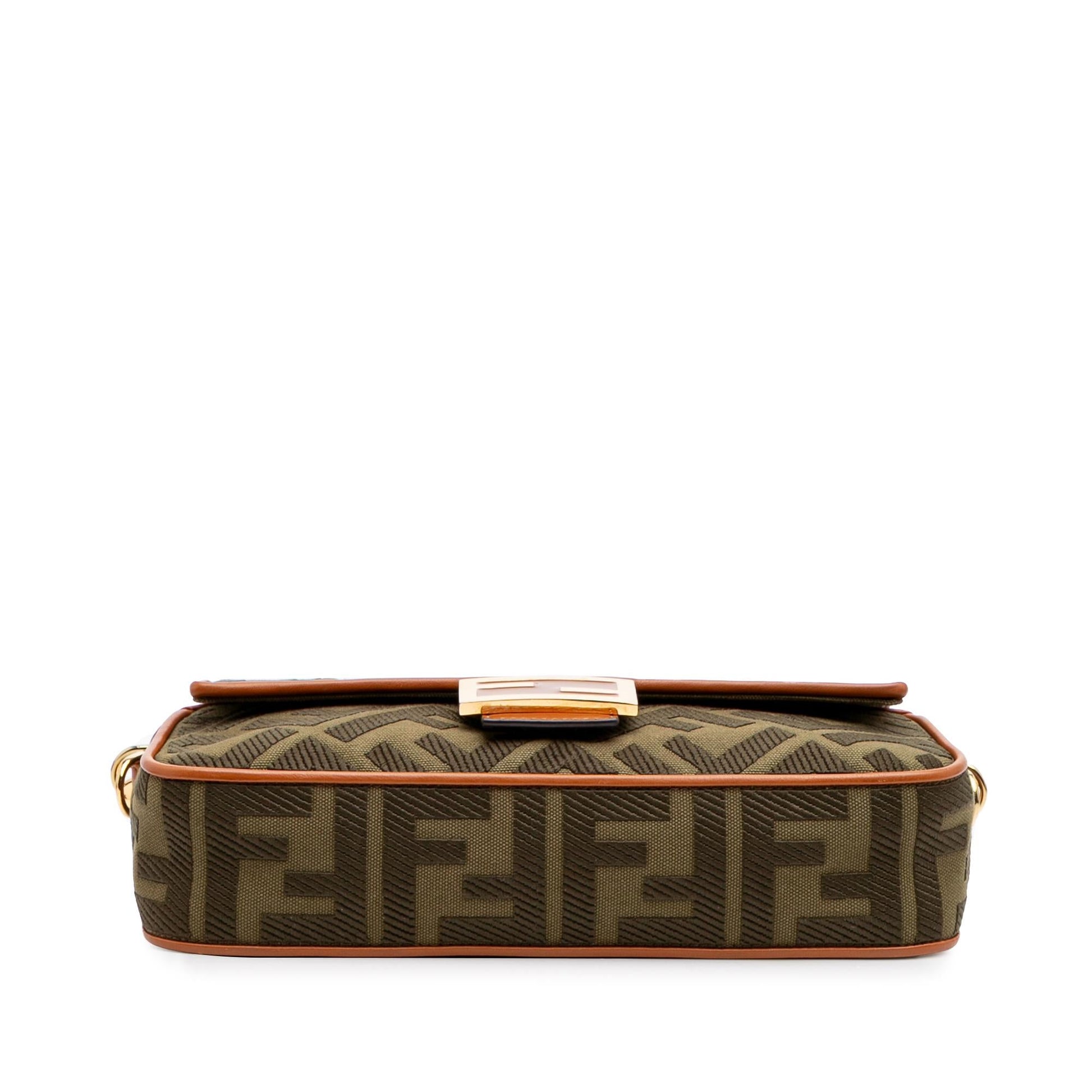 Fendi Zucchino Canvas Tote