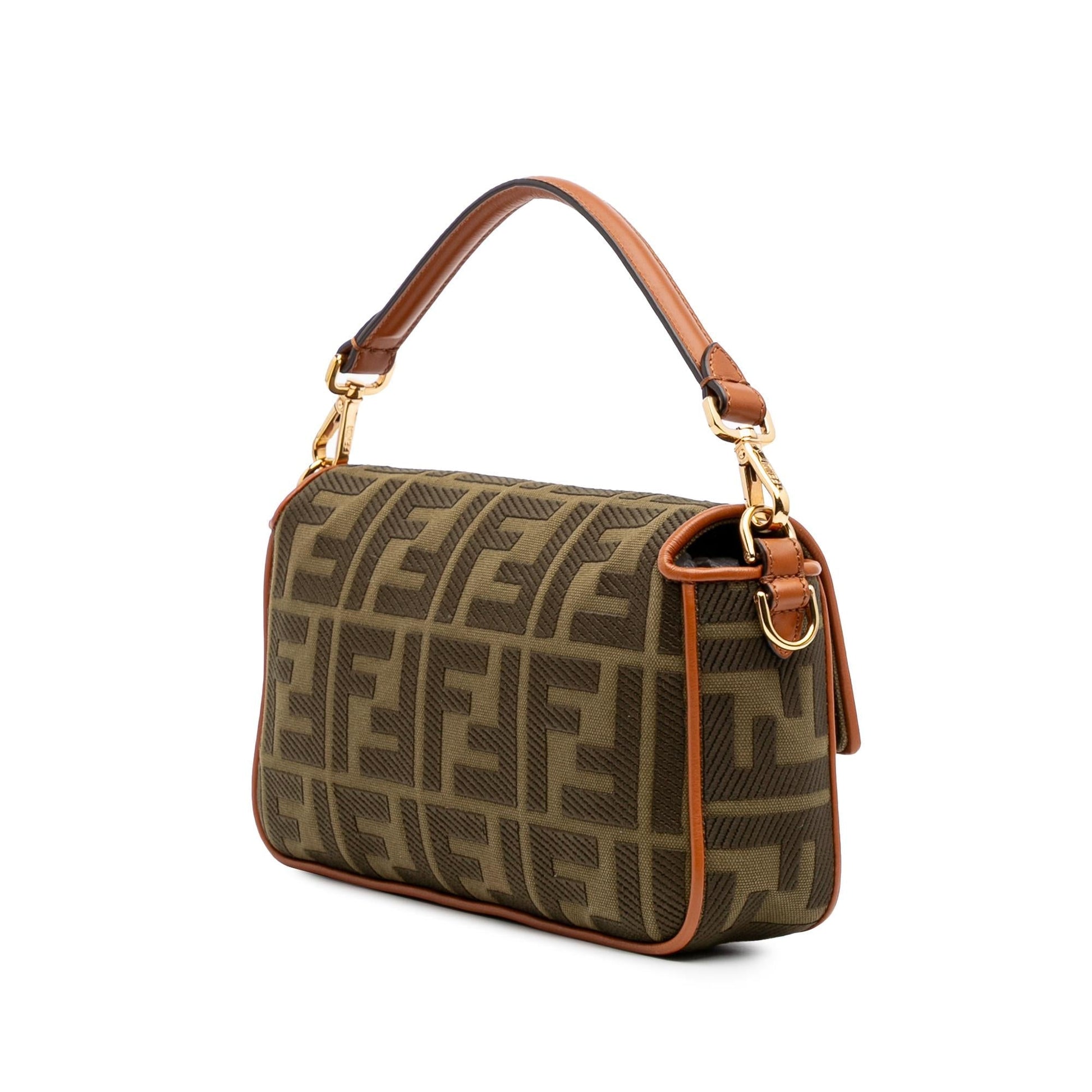 Fendi Zucchino Canvas Tote