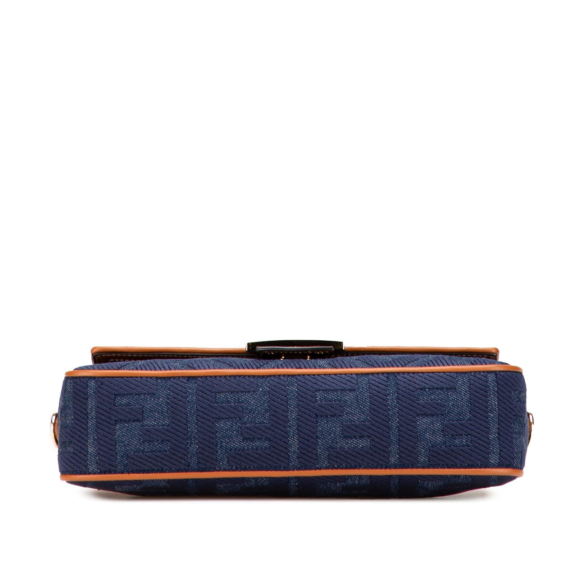 Fendi Large Zucca Canvas Mia Tote