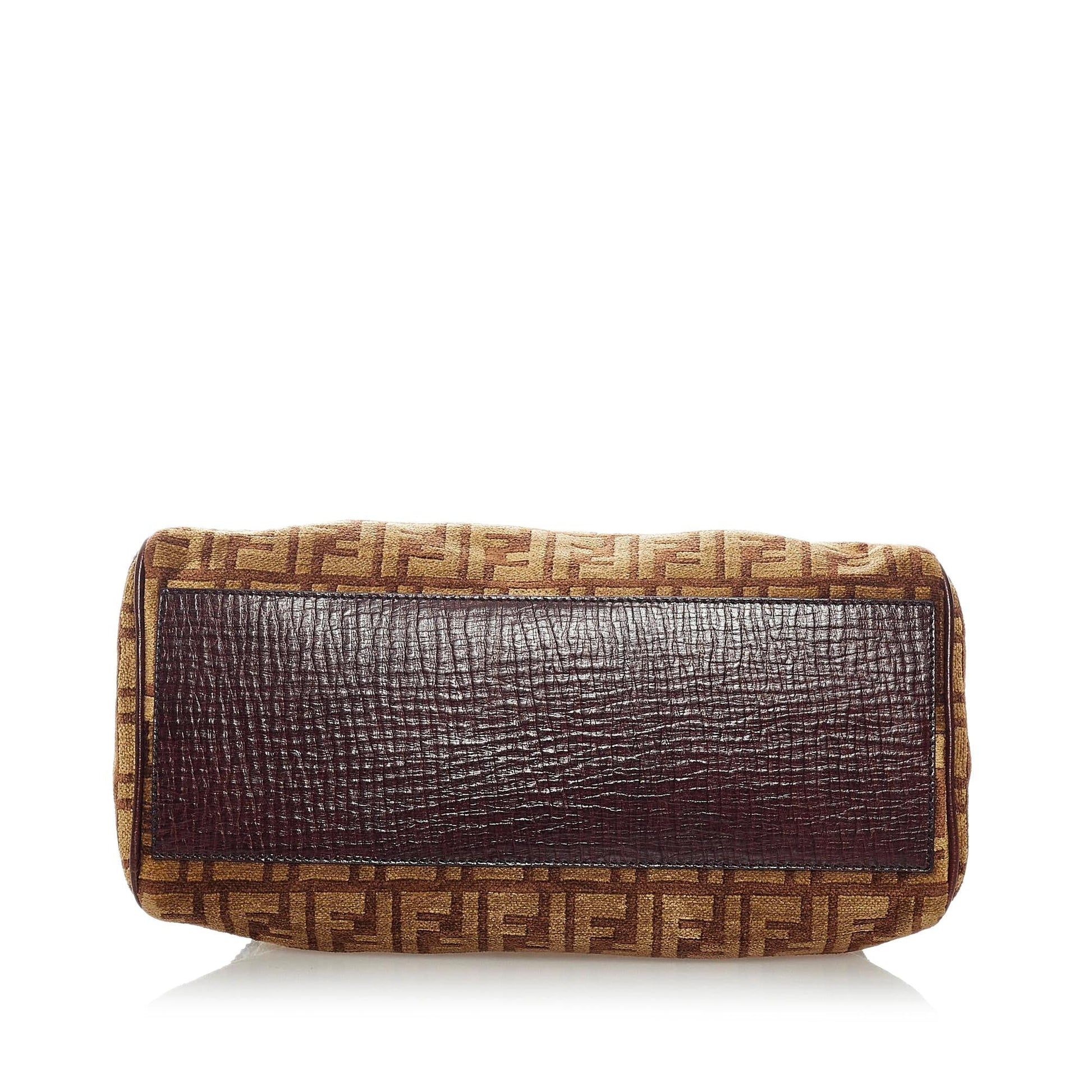 Fendi Zucca Etniko Canvas Handbag