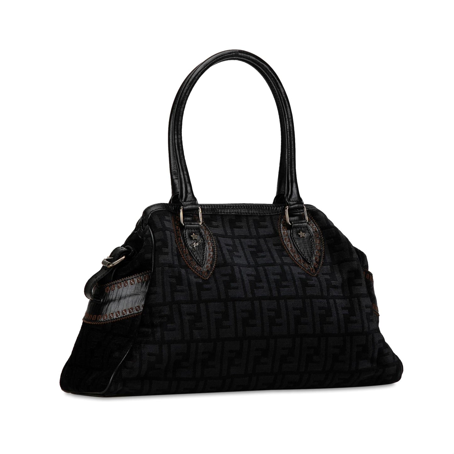 Fendi Zucca Etniko Canvas Handbag (Uh4Z1z)
