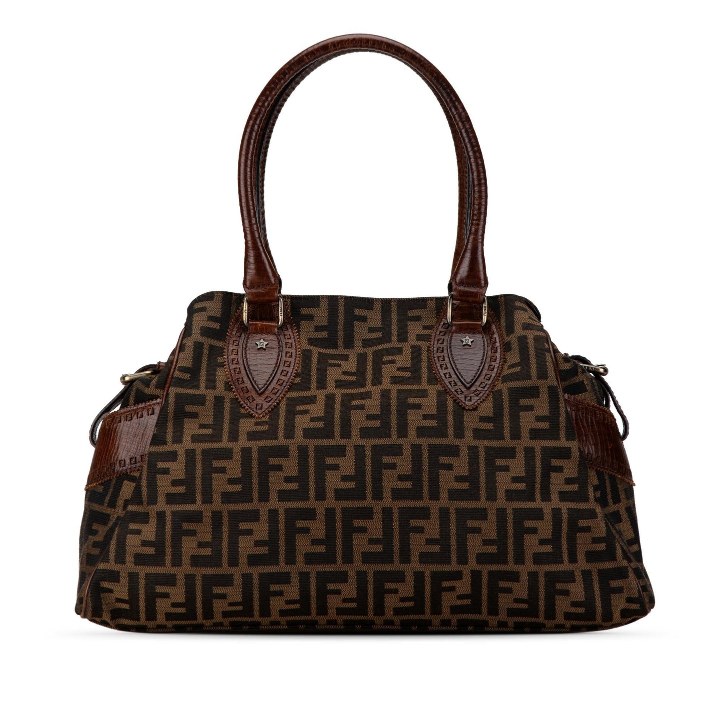 Fendi Zucca Etniko Canvas Handbag (4VO7PX)