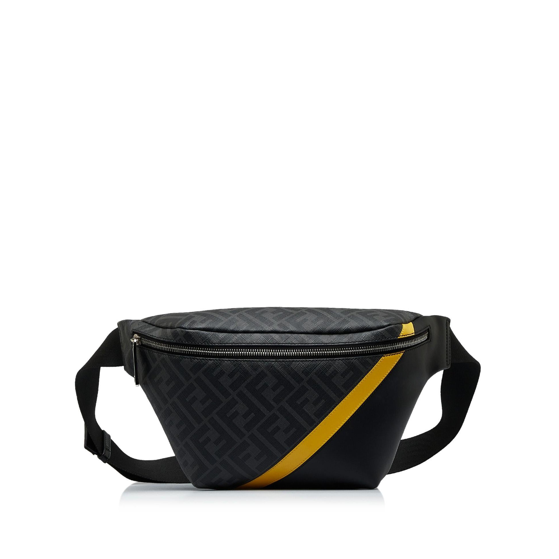 Fendi Zucca FF 1974 Diagonal Belt Bag