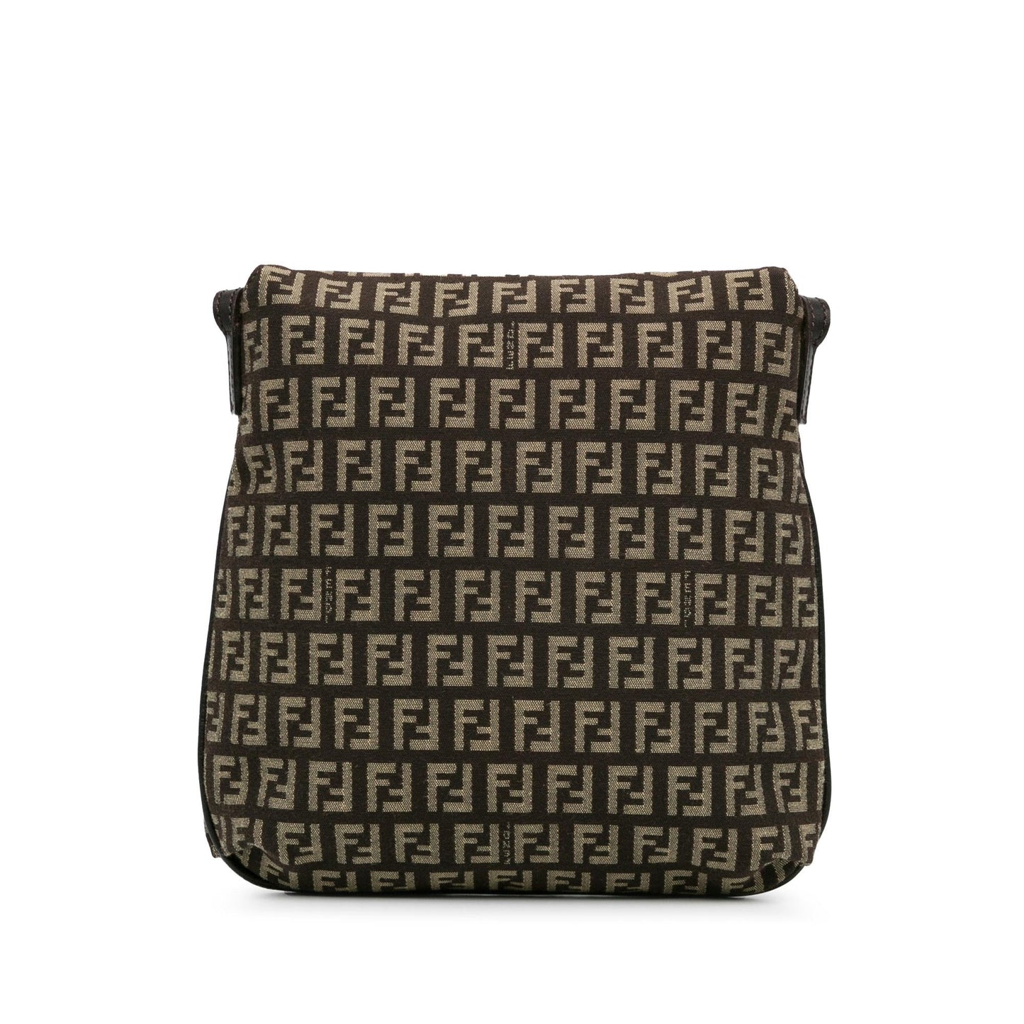 Fendi Zucca Flap Crossbody Bag (6LF65c)