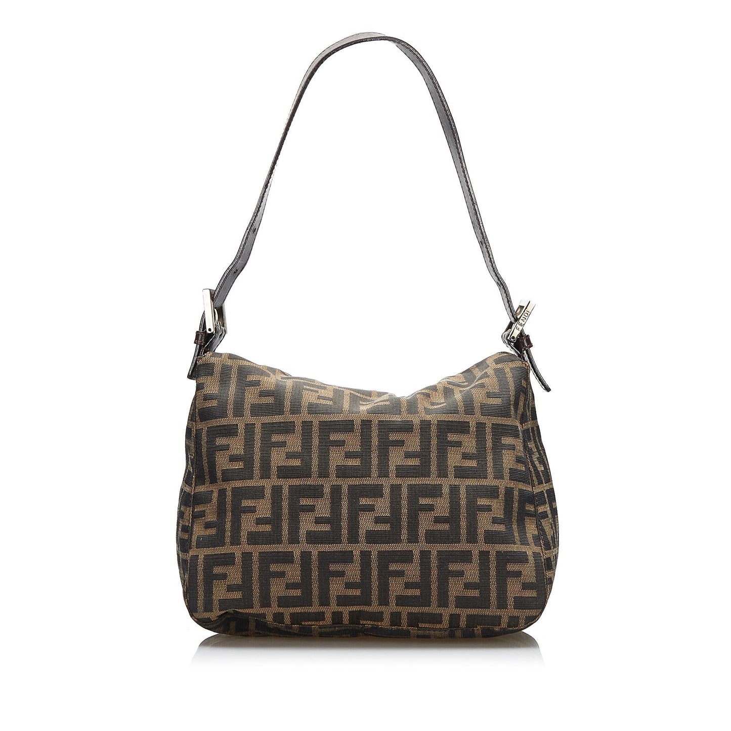 Fendi Zucca Flap Shoulder Bag