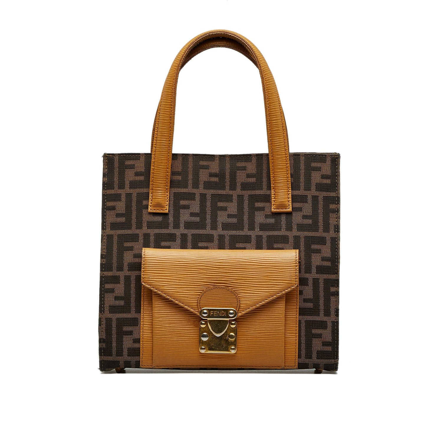 Fendi Zucca Front Pocket Tote (2HFHzP)
