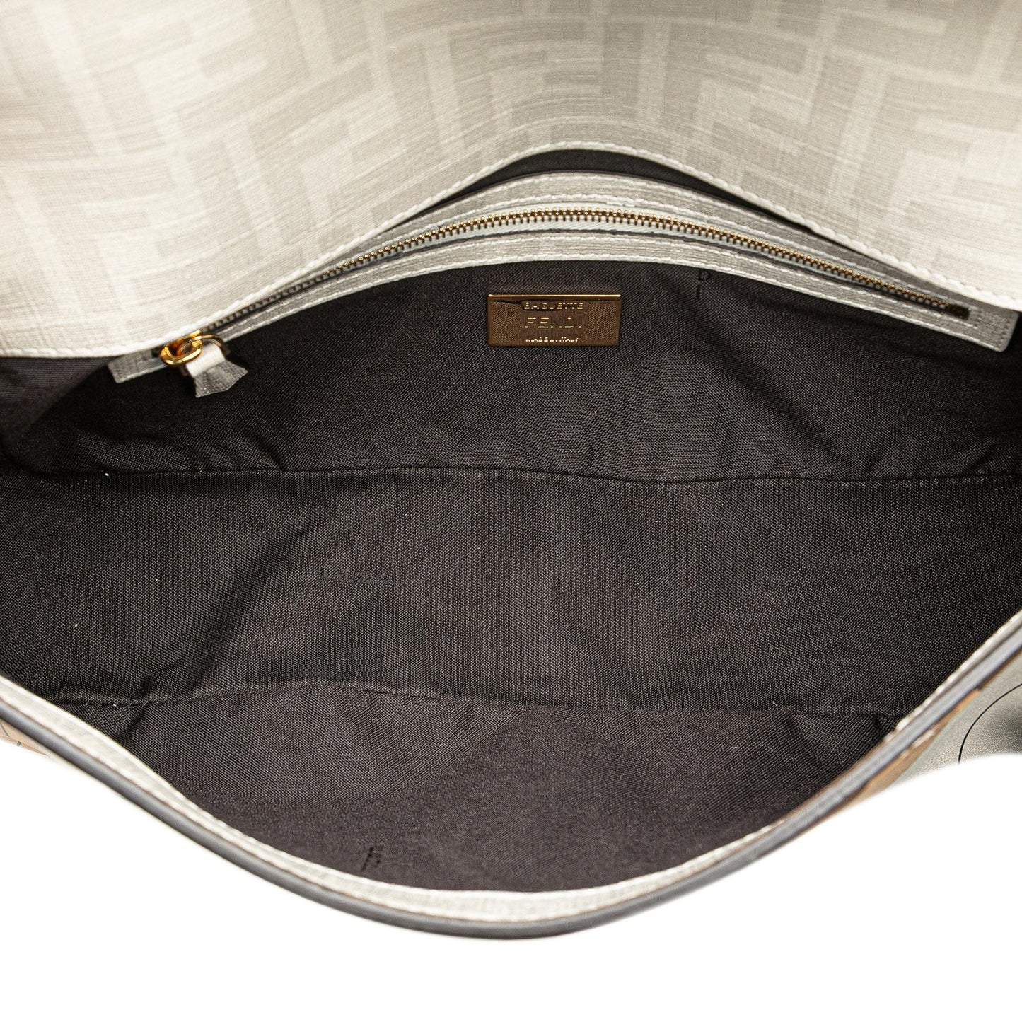Fendi Zucca Graphic Print Coated Canvas Bikini Girls Baguette Satchel (c5yQoj)