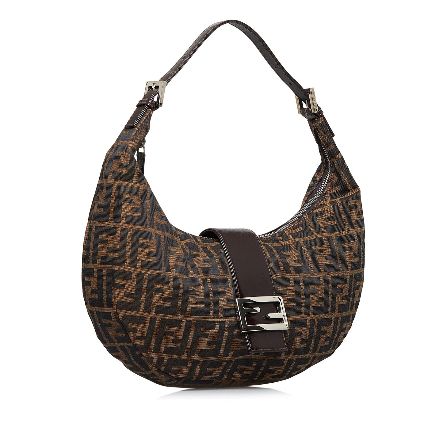 Fendi Zucca Half Moon Hobo (PNoVM9)