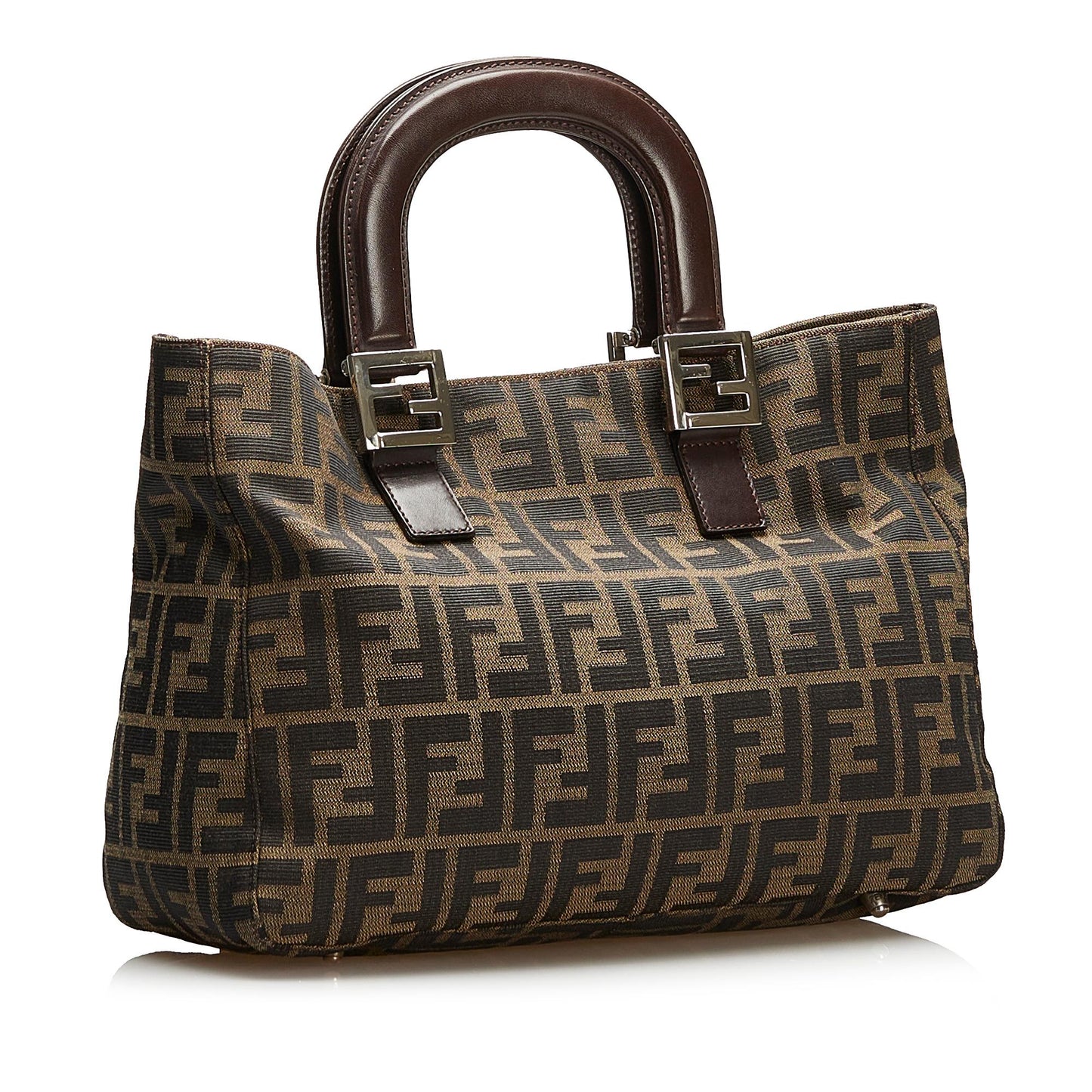 Fendi Zucca Handle Handbag (35887)