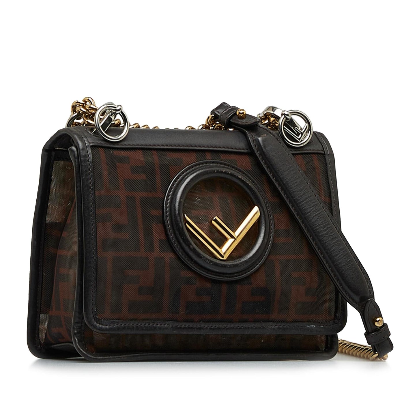 Fendi Zucca Kan I F Mesh Crossbody Bag (w2Jgtw)