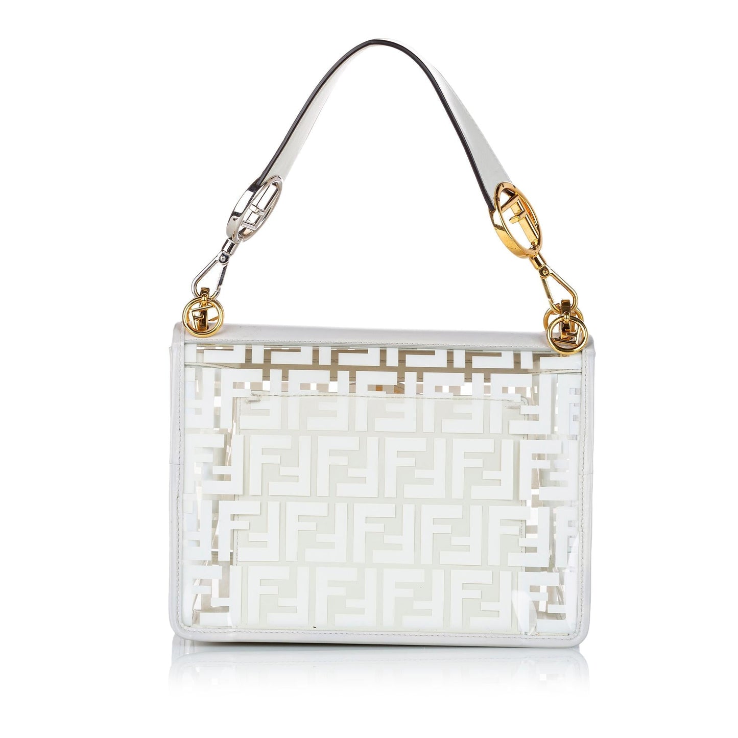 Fendi Zucca Kan I F PVC Satchel (31033)