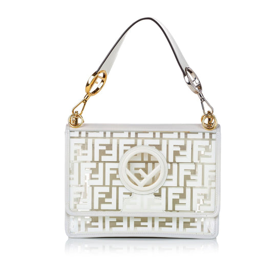Fendi Zucca Kan I F PVC Satchel (31033)