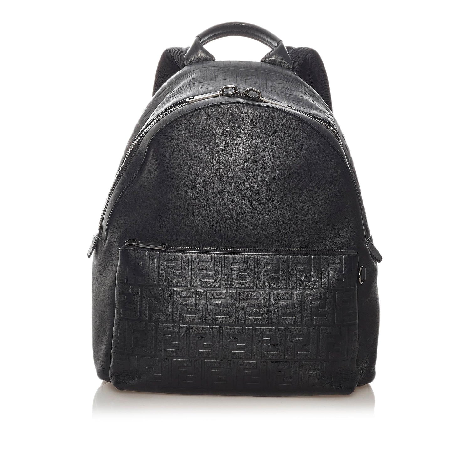 Fendi Zucca Leather Backpack (27781)