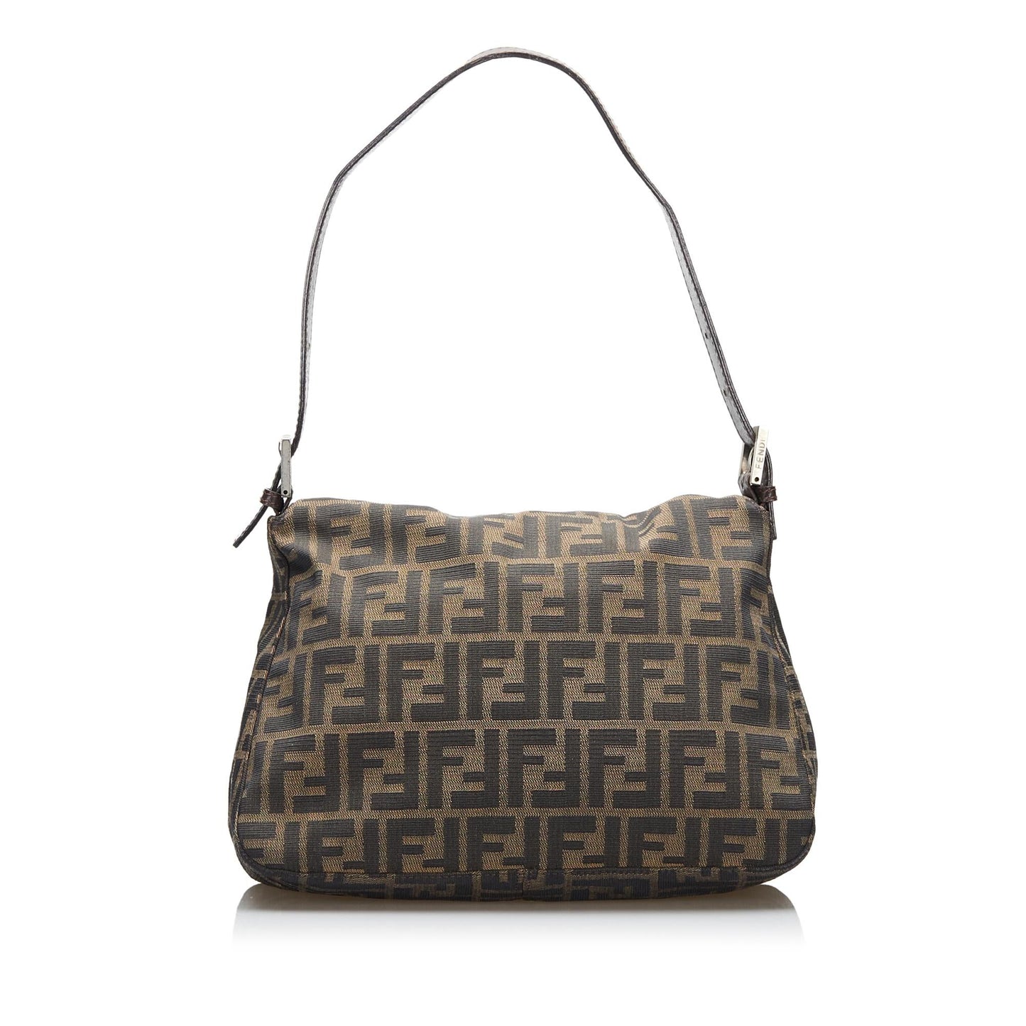 Fendi Zucca Mamma Forever Canvas Shoulder Bag