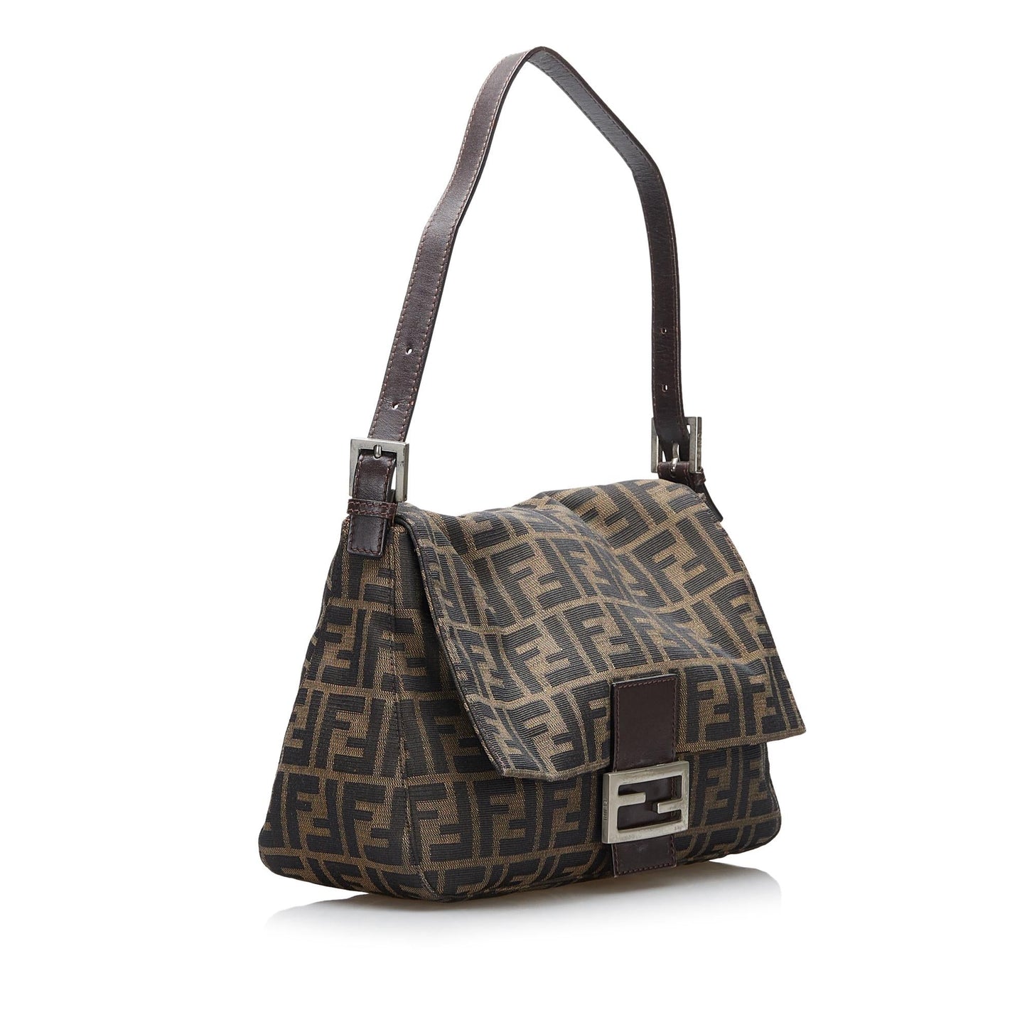Fendi Zucca Mamma Forever Canvas Shoulder Bag (XkBLwP)