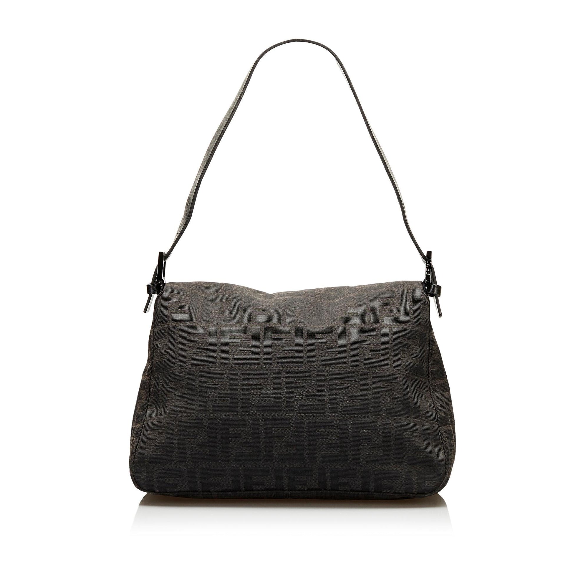 Fendi Zucca Mamma Forever Shoulder Bag