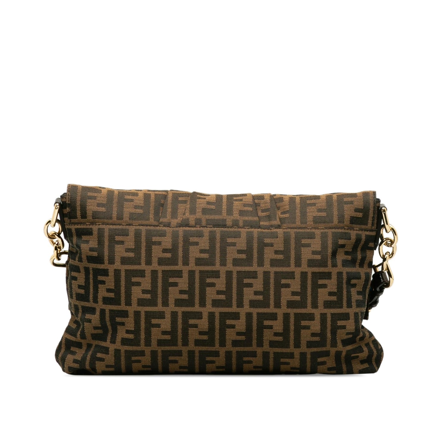 Fendi Zucca Mia Flap Crossbody Bag (qWmENi)