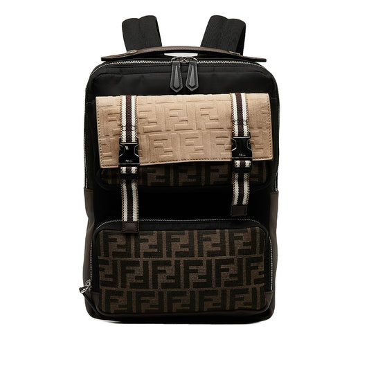 Fendi Zucca Multi Pocket Backpack (3ODPhV)