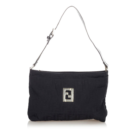 Fendi Zucca Nylon Shoulder Bag (22850)