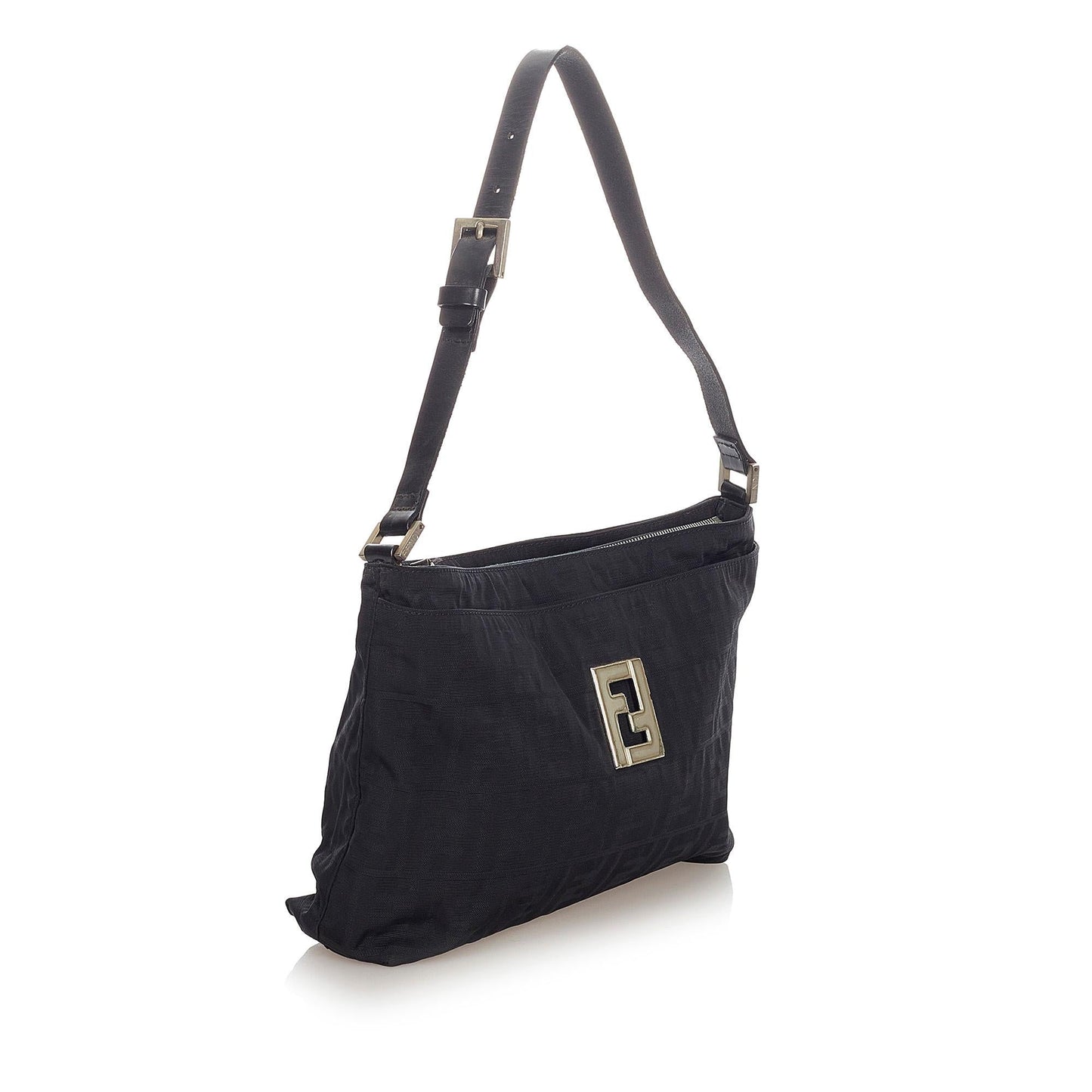 Fendi Zucca Nylon Shoulder Bag (22850)