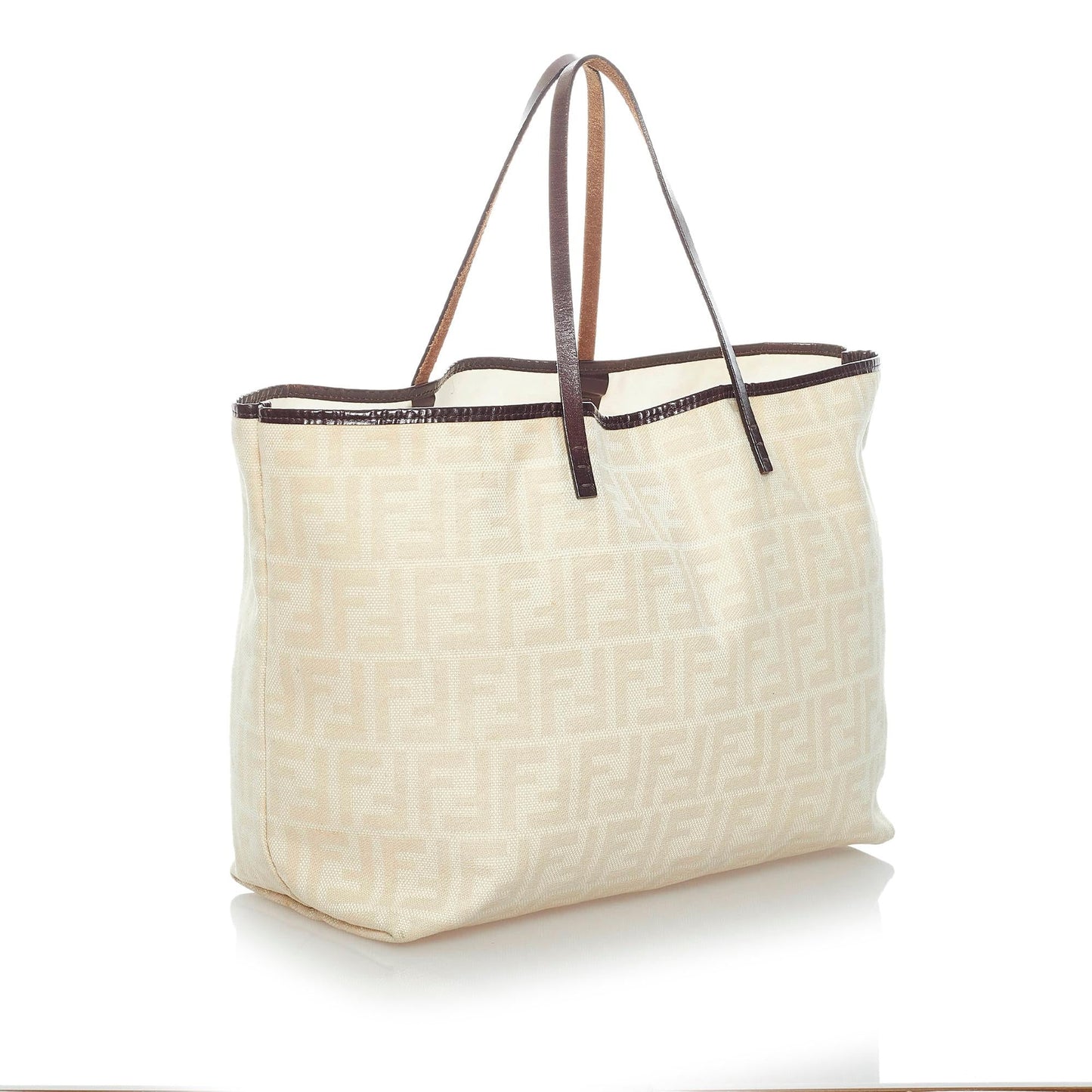 Fendi Zucca Roll Coated Canvas Tote Bag (31317)