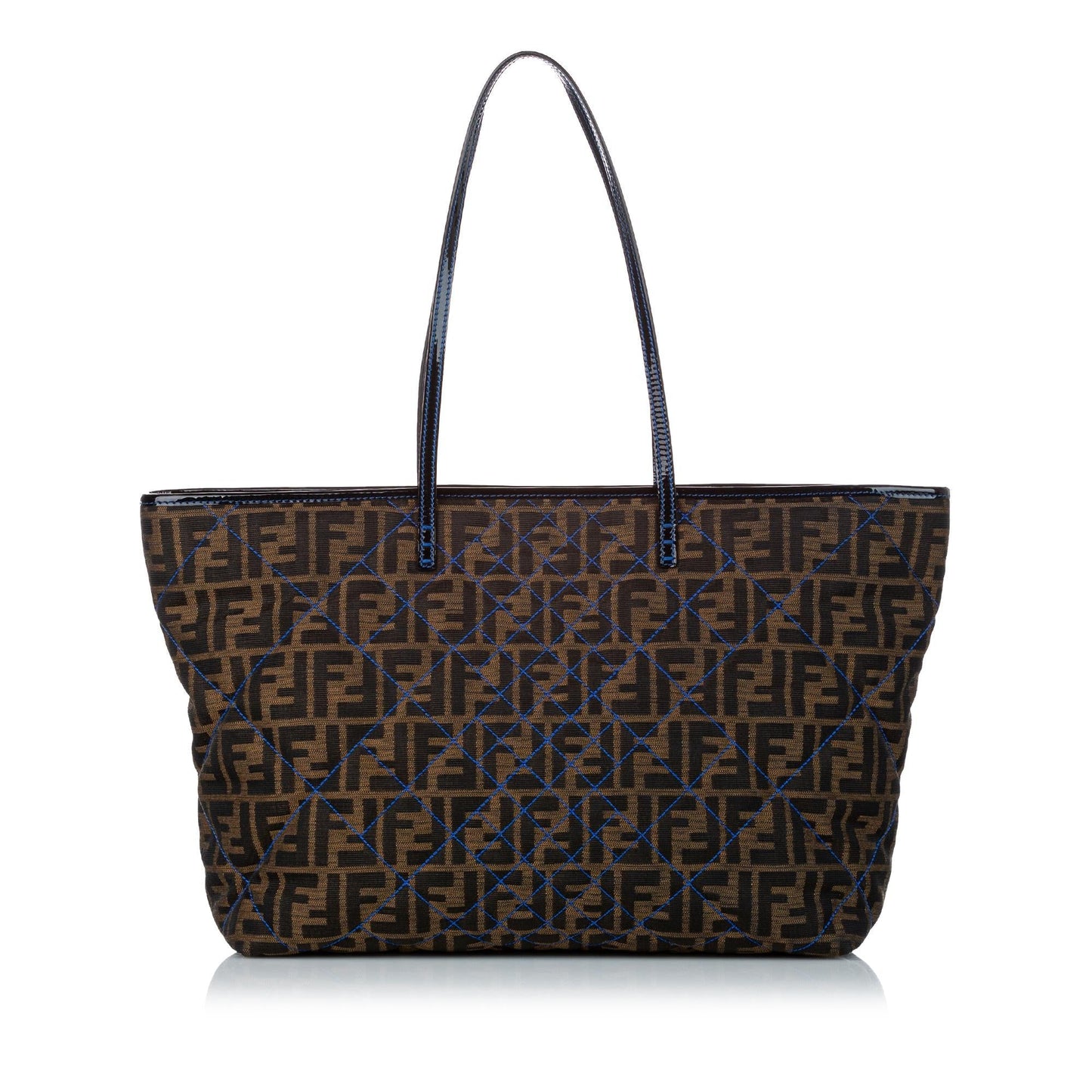 Fendi Zucca Roll Quilted Canvas Tote Bag (30596)