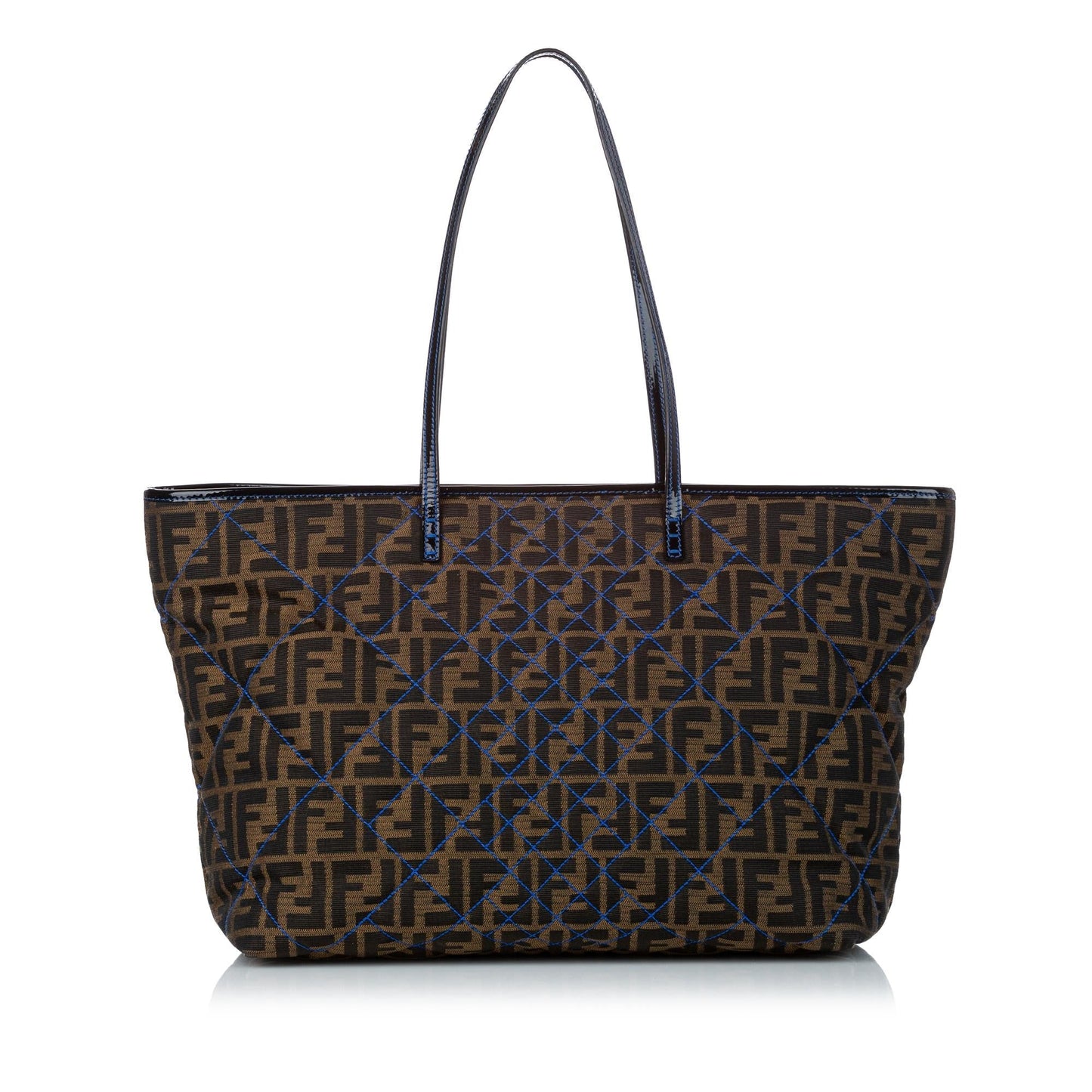Fendi Zucca Roll Quilted Canvas Tote Bag (30596)
