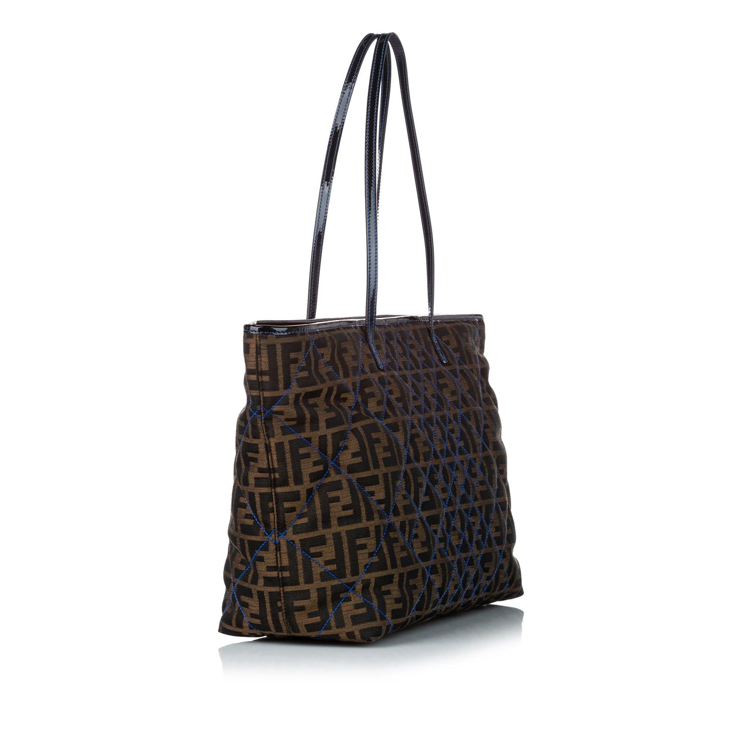 Fendi Zucca Roll Quilted Canvas Tote Bag (30596)