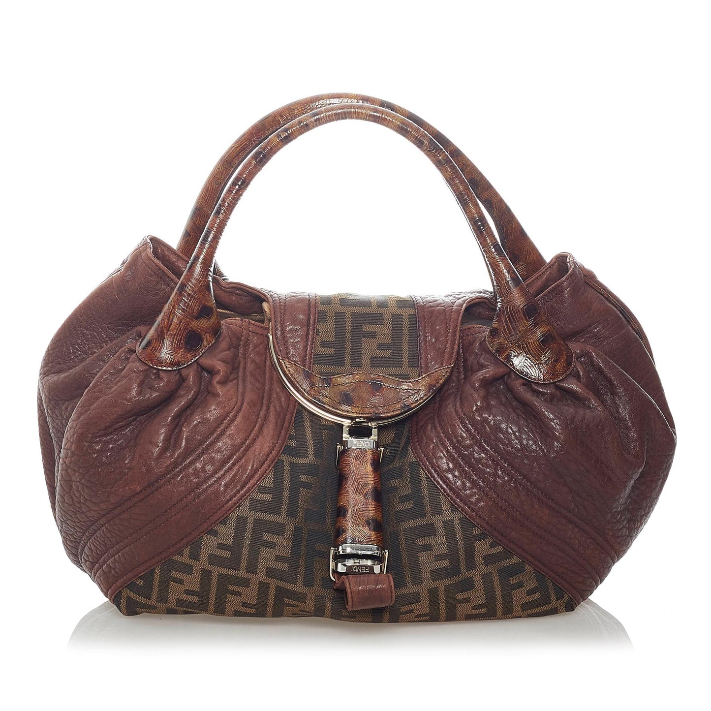 Fendi Zucca Spy Canvas Handbag (31897)