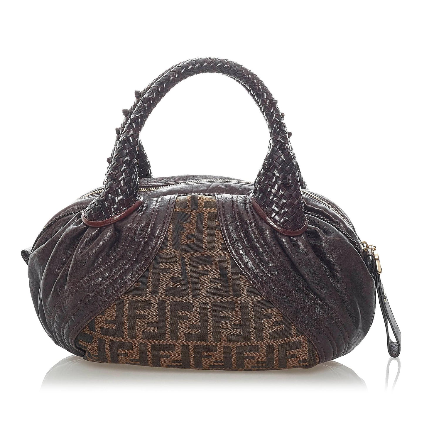 Fendi Zucca Spy Canvas Handbag (33509)