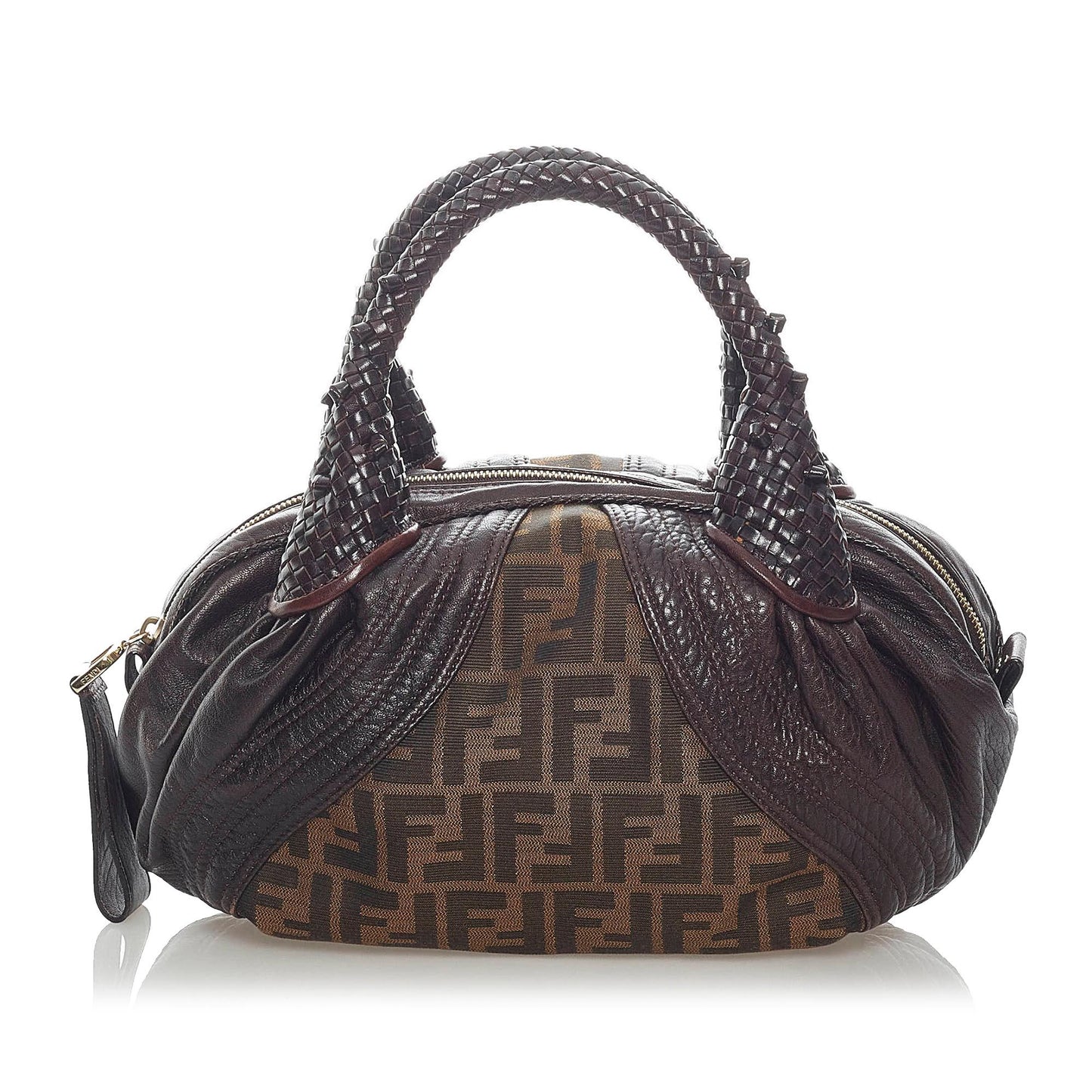 Fendi Zucca Spy Canvas Handbag (33509)
