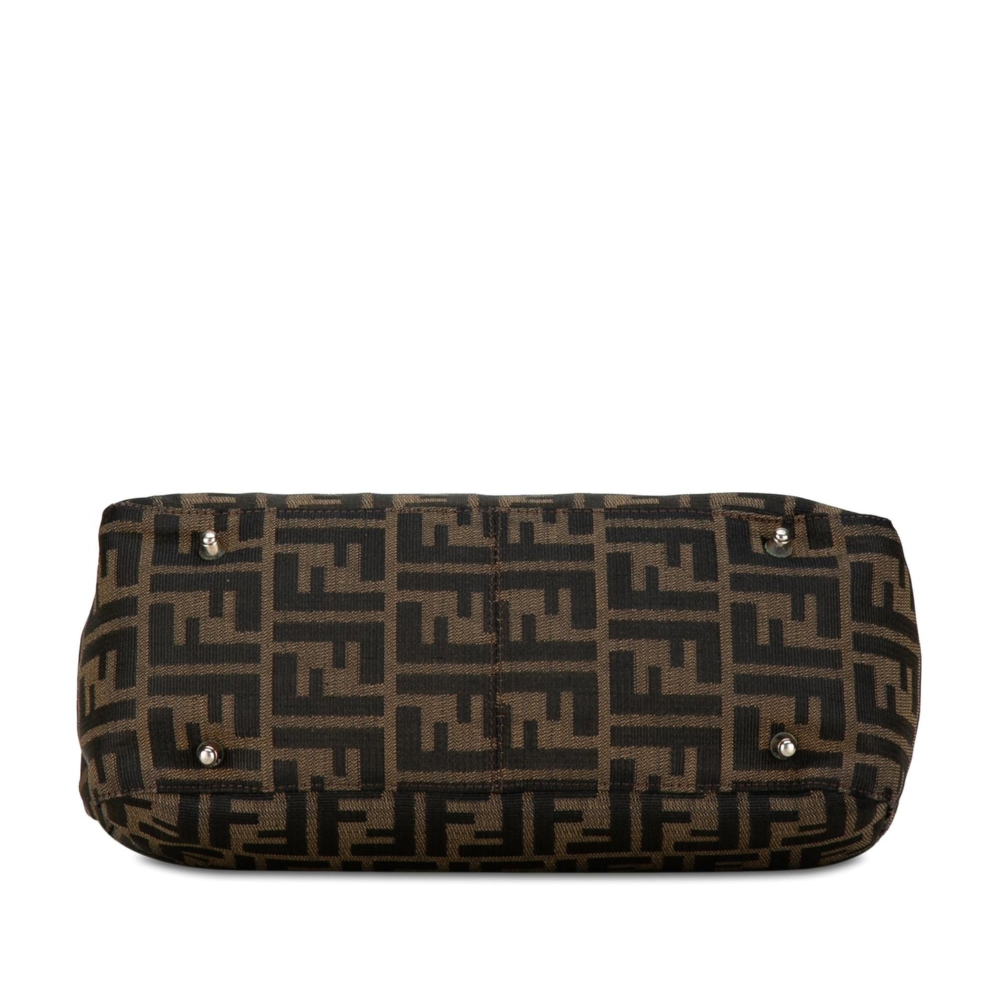 Fendi Zucca Twins Canvas Handbag (OGbi0G)