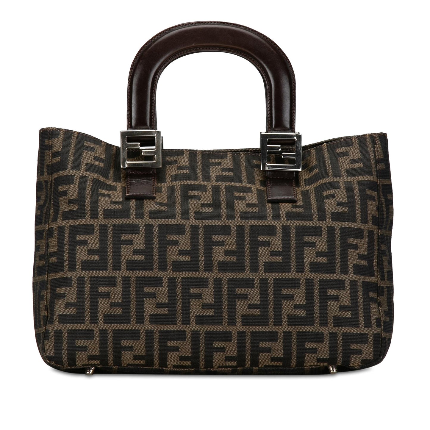 Fendi Zucca Twins Canvas Handbag (OGbi0G)