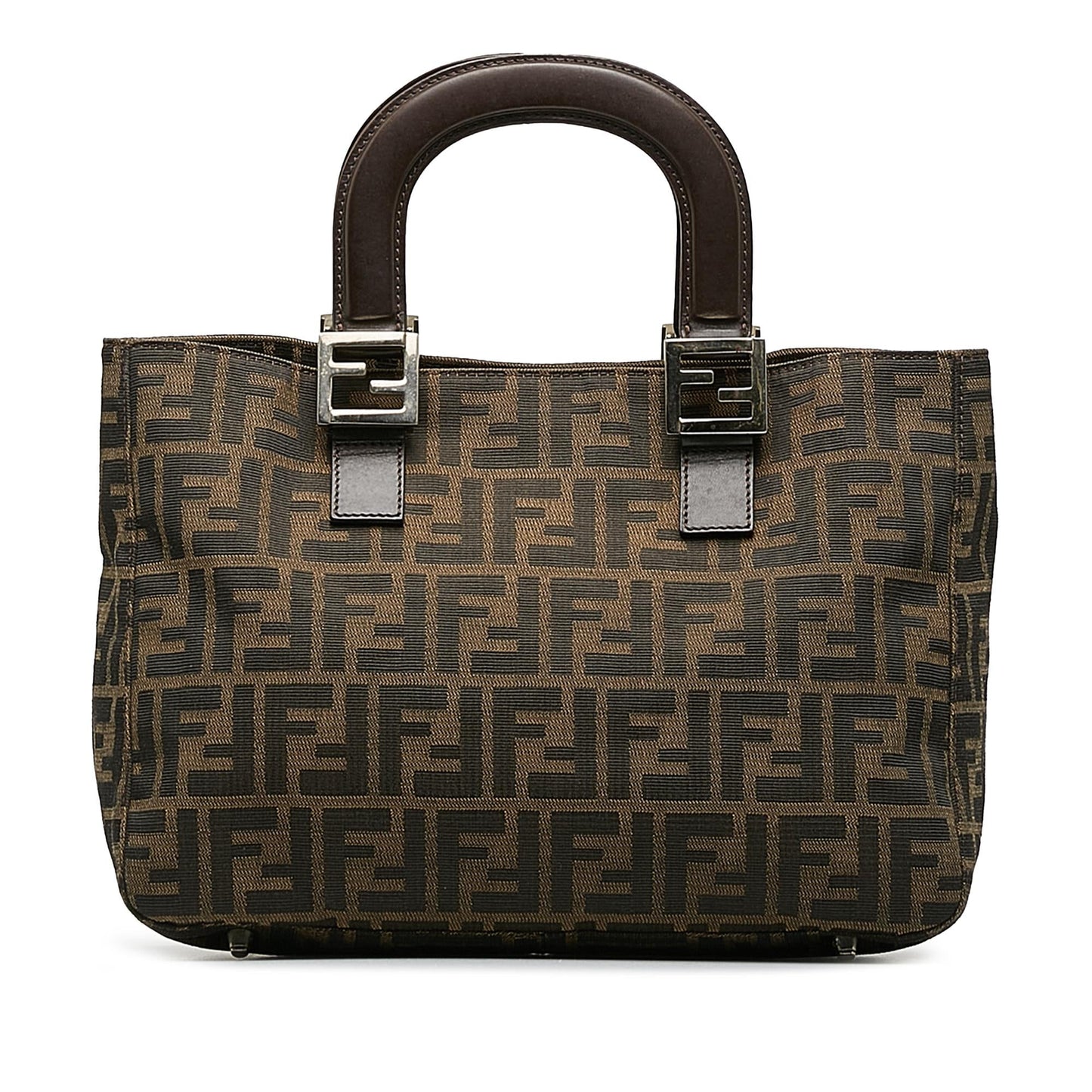 Fendi Zucca Twins Handbag (W7JBPl)