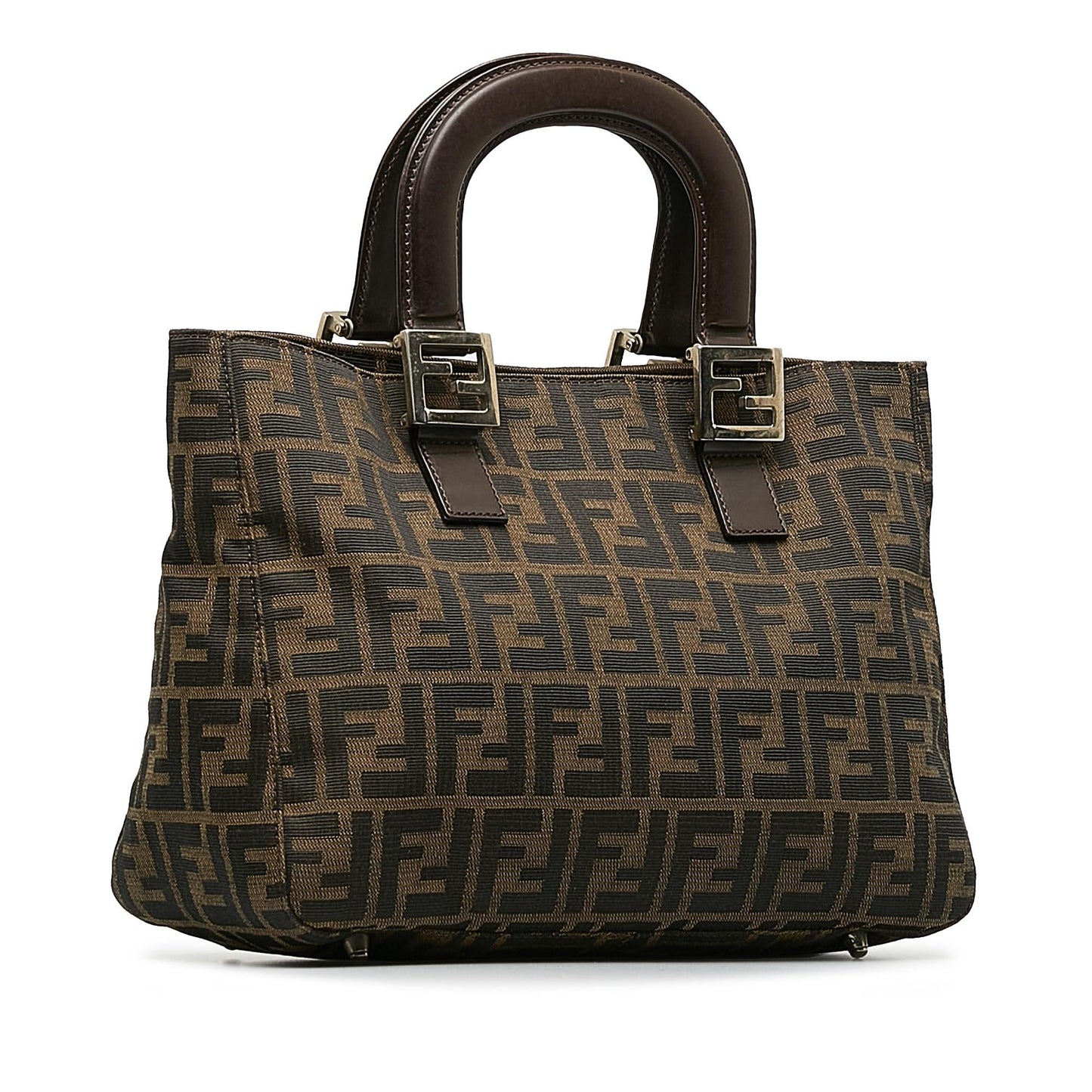 Fendi Zucca Twins Handbag (W7JBPl)