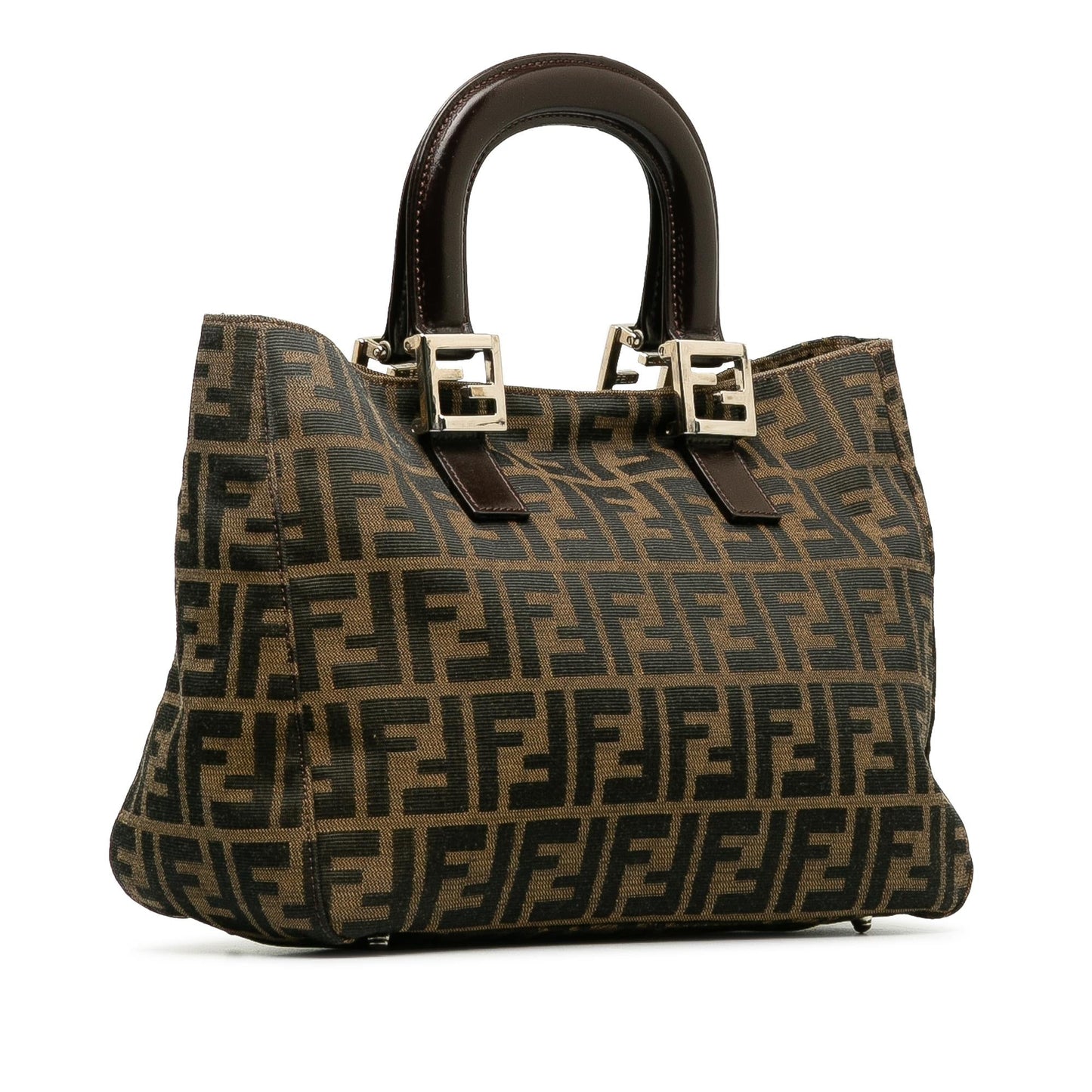 Fendi Zucca Twins Handbag (016Rig)