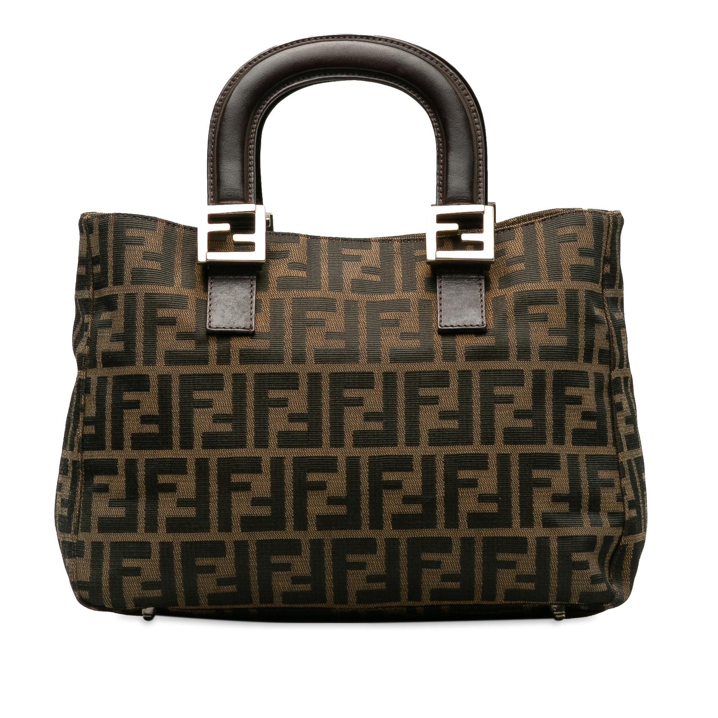 Fendi Zucca Twins Handbag (QODjiU)