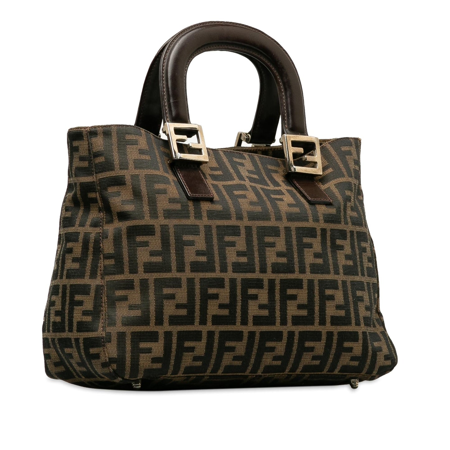 Fendi Zucca Twins Handbag (QODjiU)