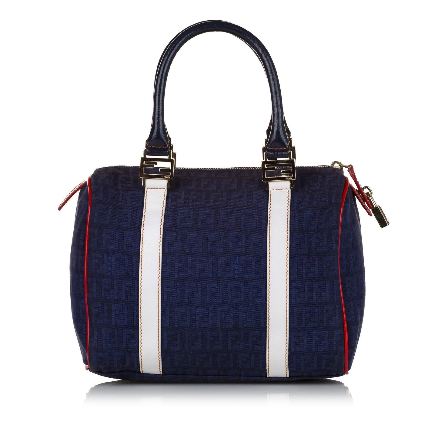 Fendi Zucchino Boston Bag (35933)