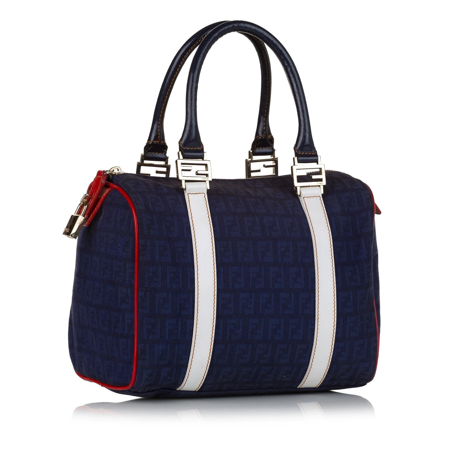 Fendi Zucchino Boston Bag (35933)
