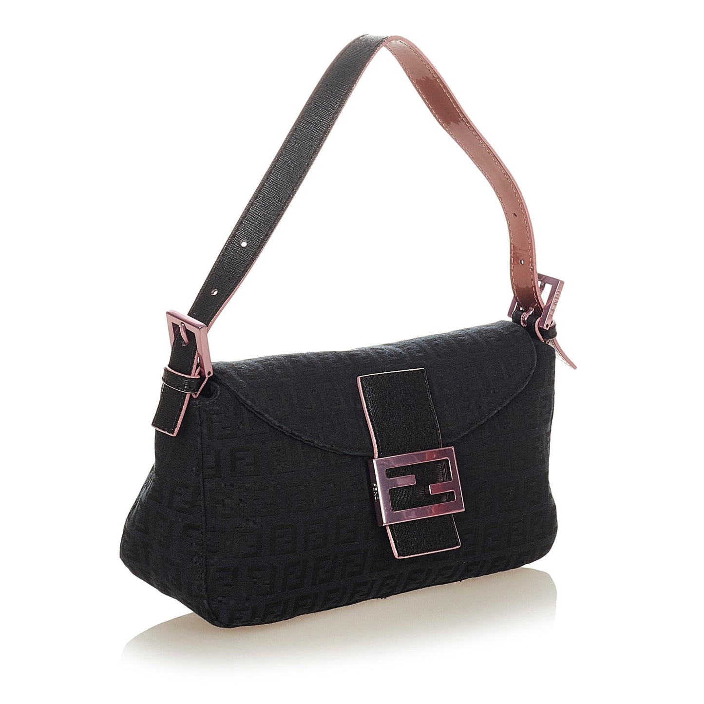 Fendi Zucchino Canvas Baguette (26702)