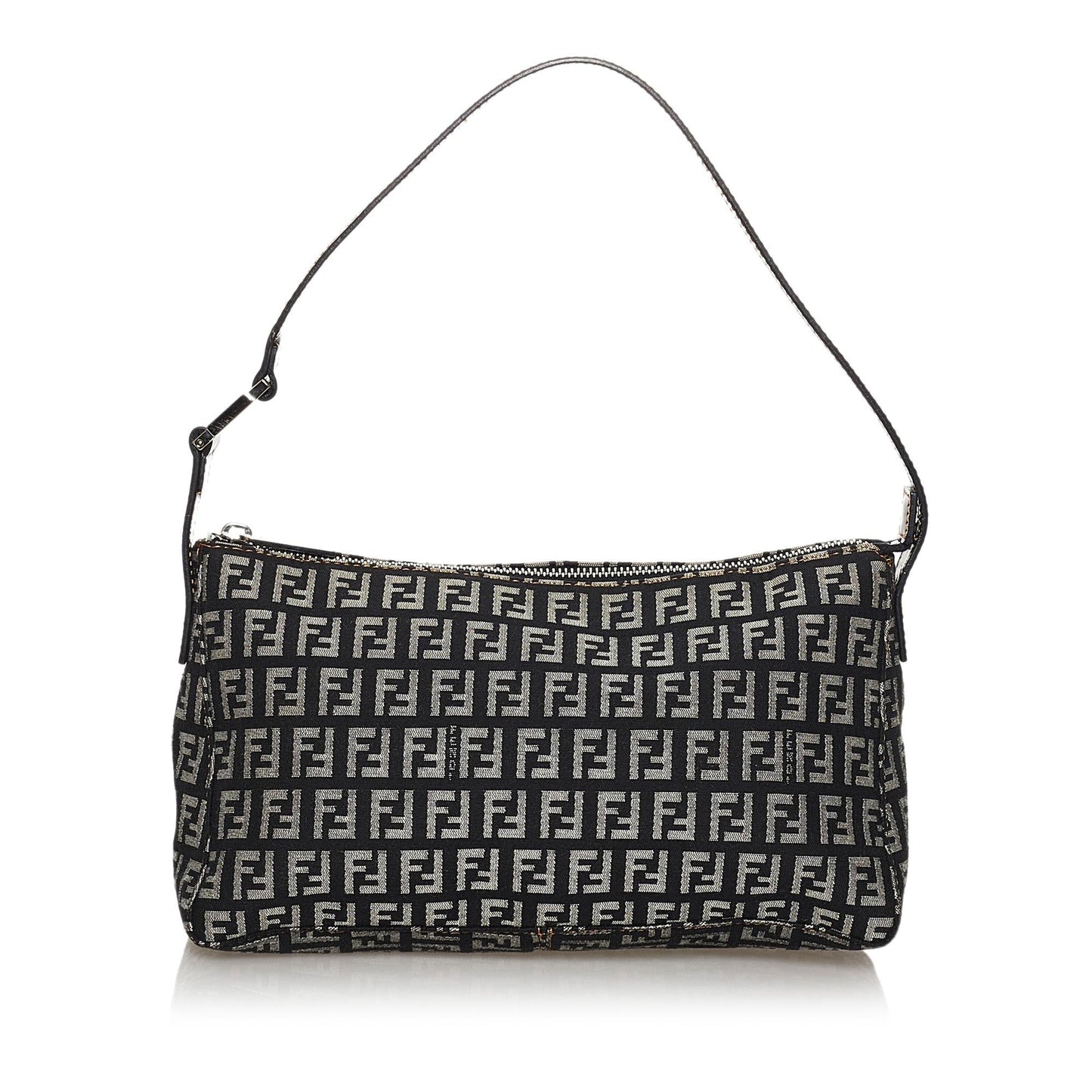Fendi Zucchino Canvas Baguette (30041)