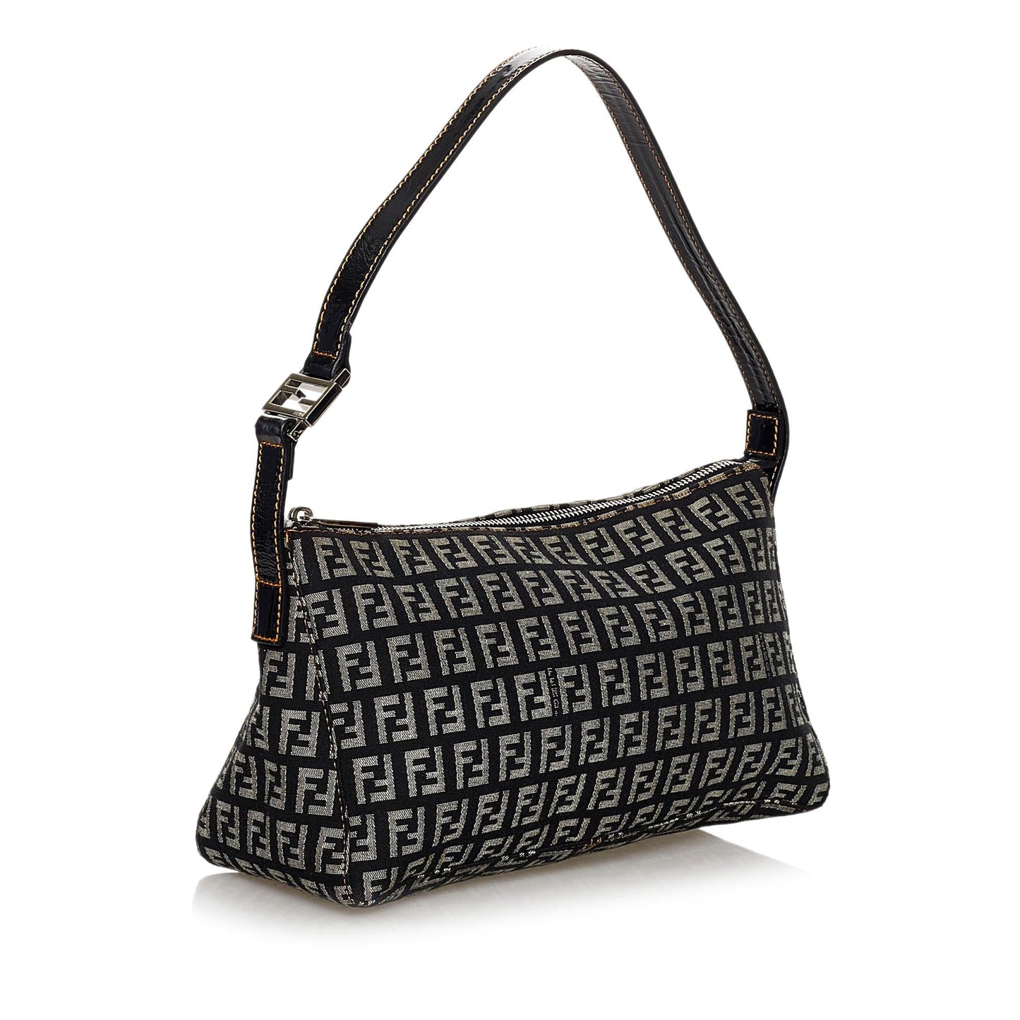 Fendi Zucchino Canvas Baguette (30041)