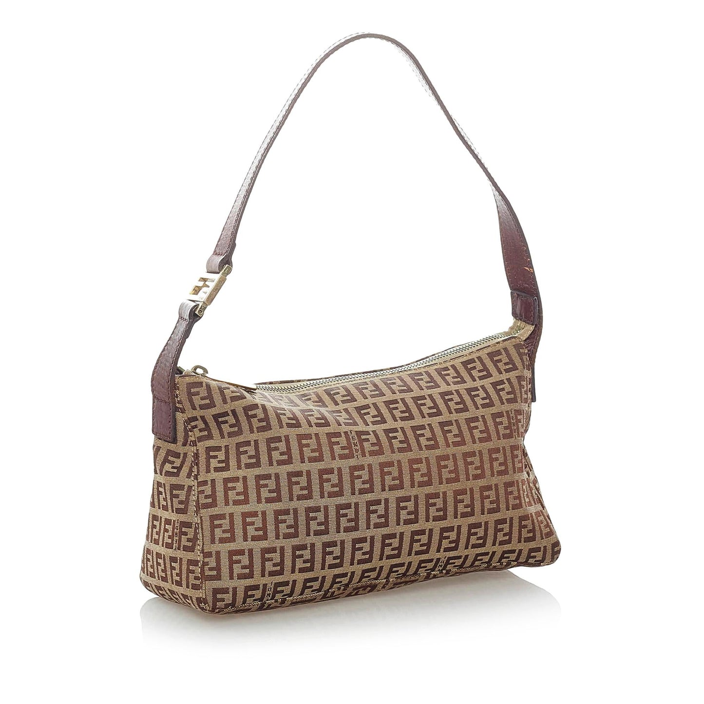 Fendi Zucchino Canvas Baguette (32056)