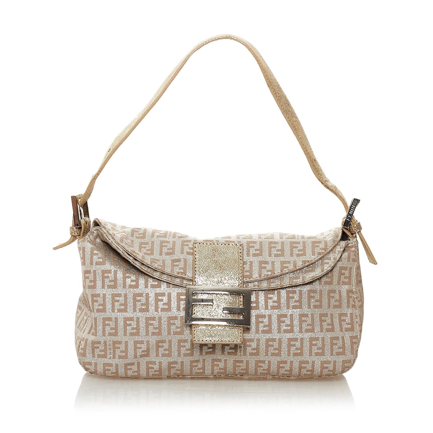 Fendi Zucchino Canvas Baguette (32750)