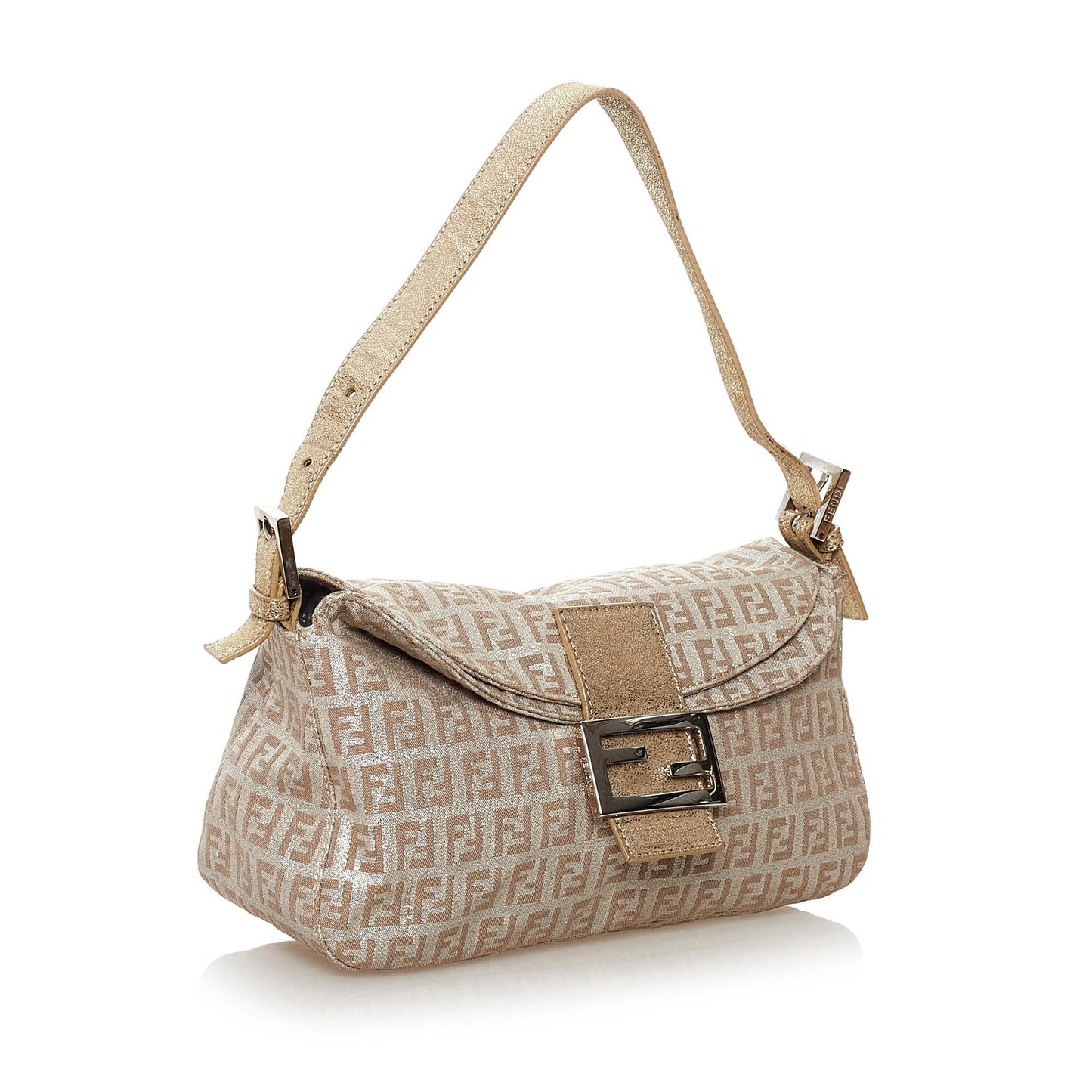 Fendi Zucchino Canvas Baguette