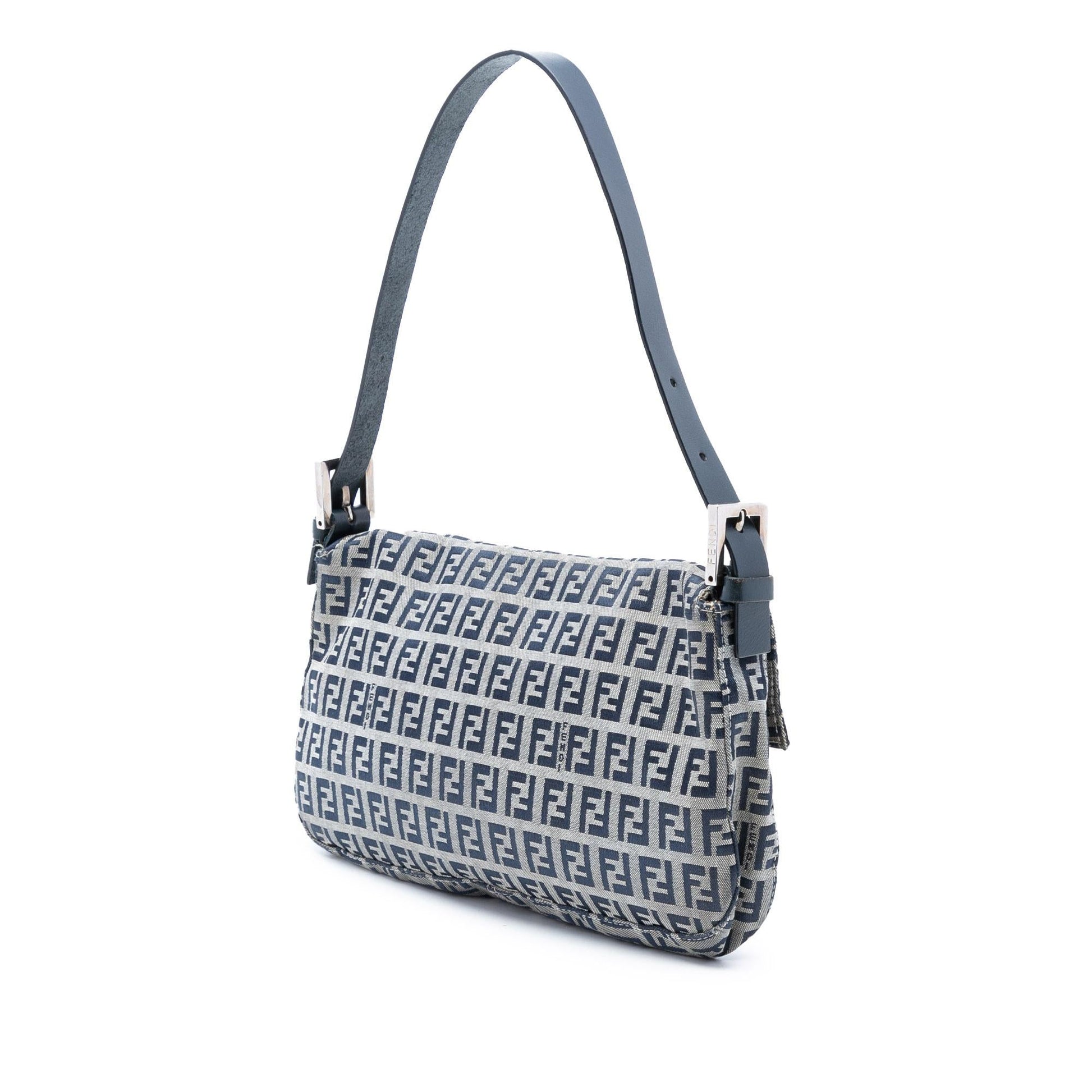 Fendi Zucchino Canvas Baguette